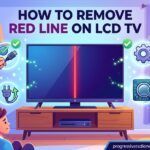 How to Remove Red Line on LCD TV