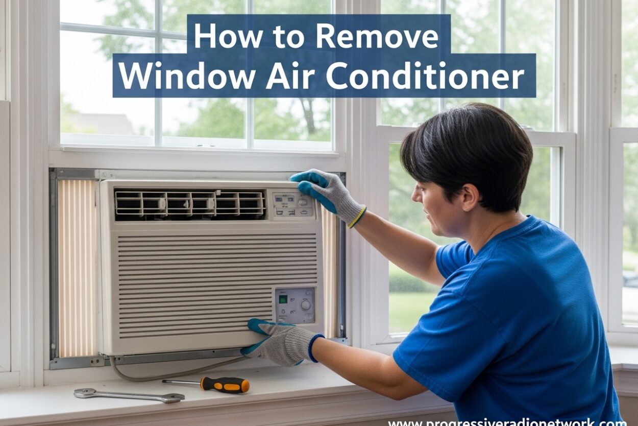 How to Remove Window Air Conditioner