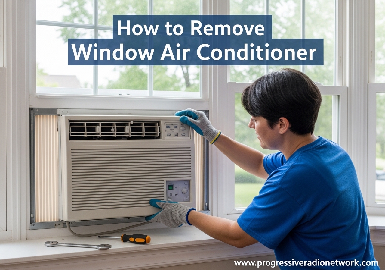 How to Remove Window Air Conditioner