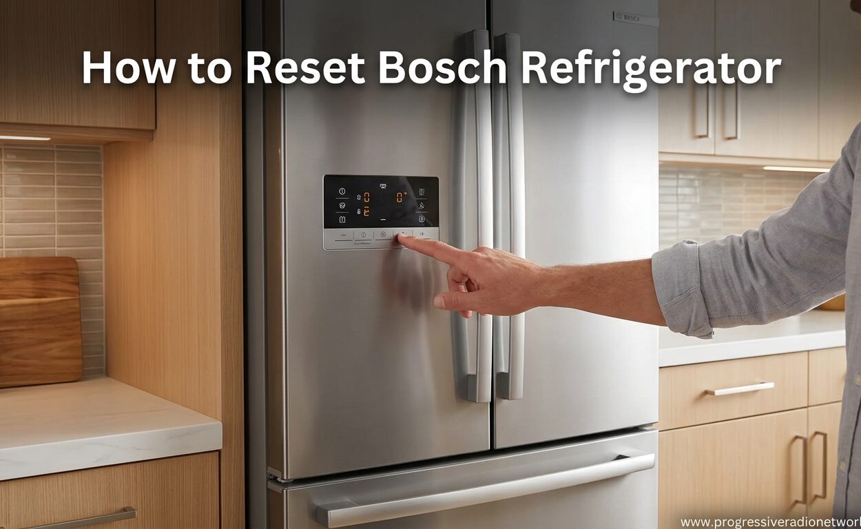 How to Reset Bosch Refrigerator