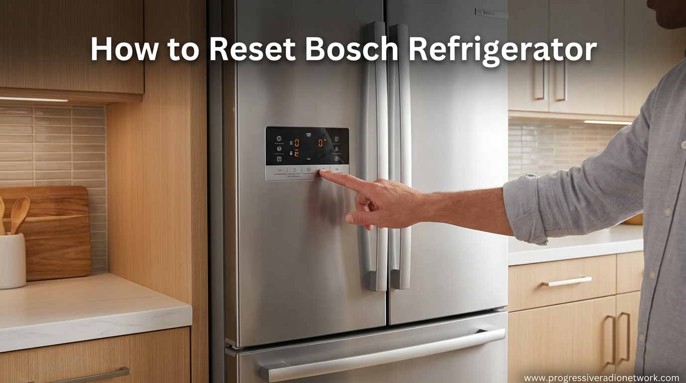 How to Reset Bosch Refrigerator
