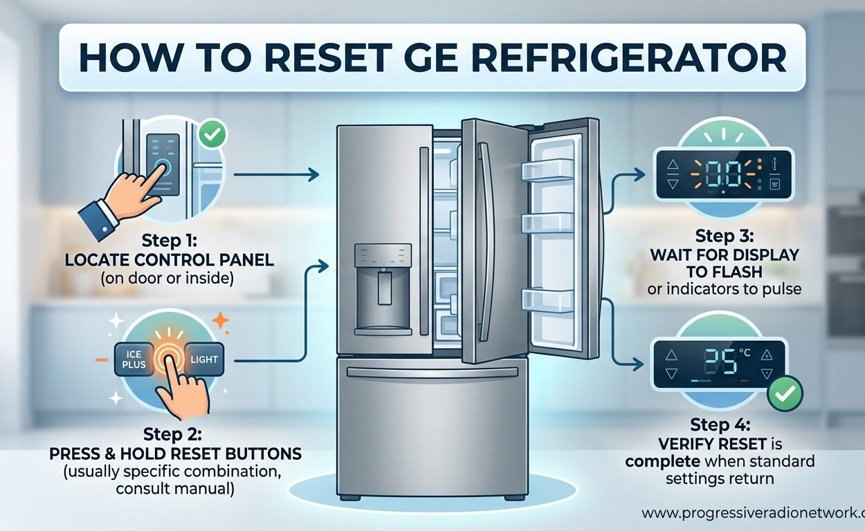 How to Reset GE Refrigerator