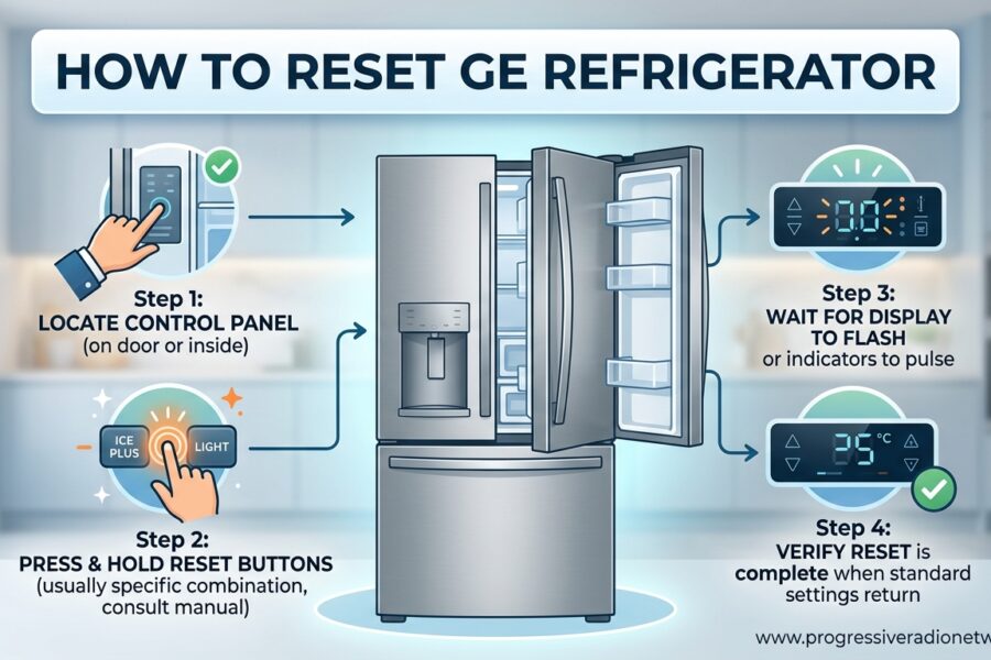 How to Reset GE Refrigerator