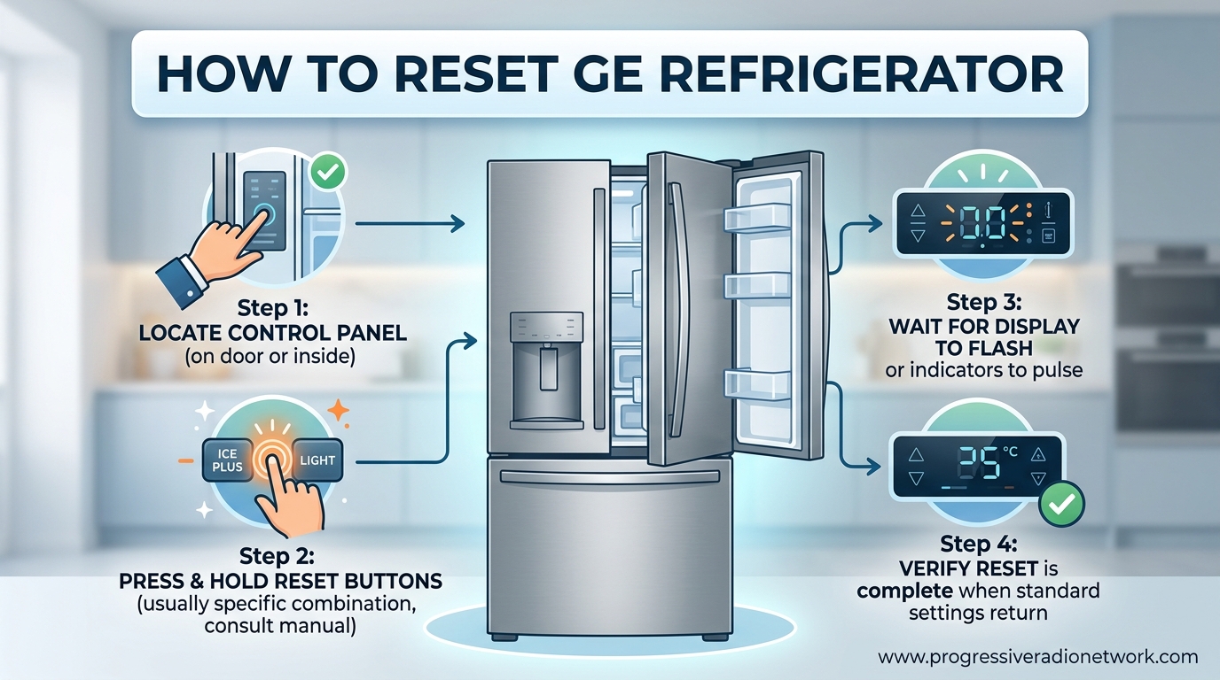 How to Reset GE Refrigerator