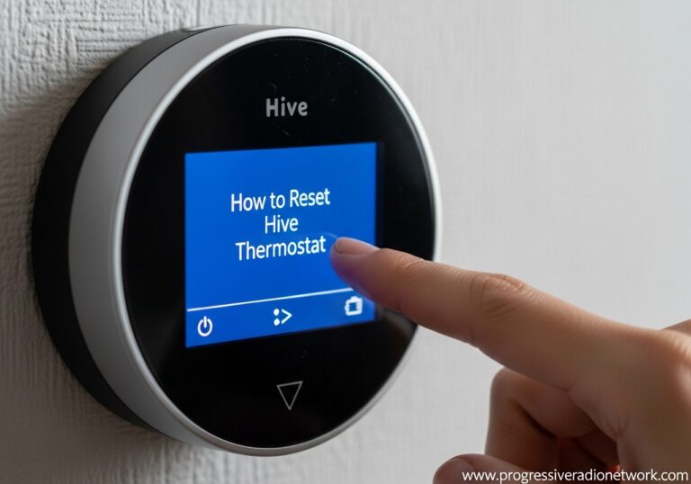 How to Reset Hive Thermostat