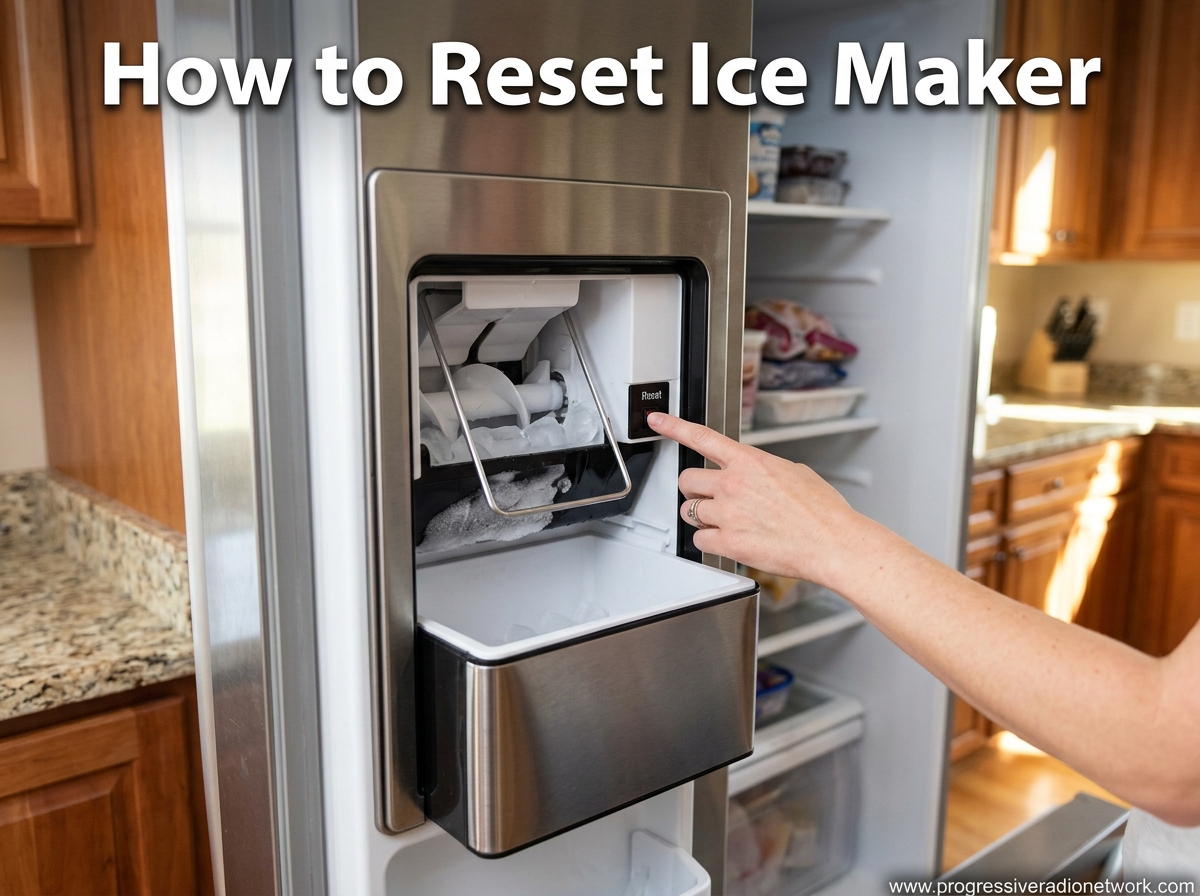 How to Reset Ice Maker