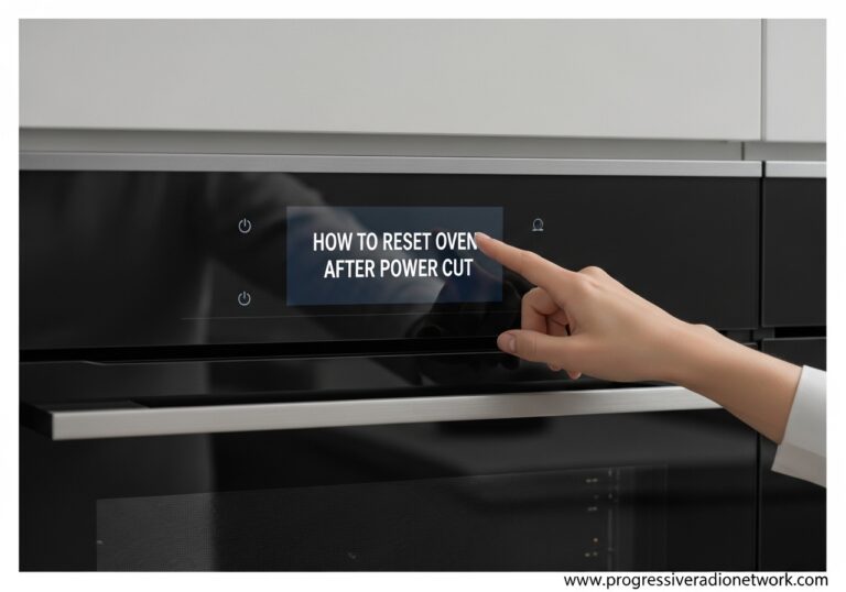 How to Reset Oven After Power Cut