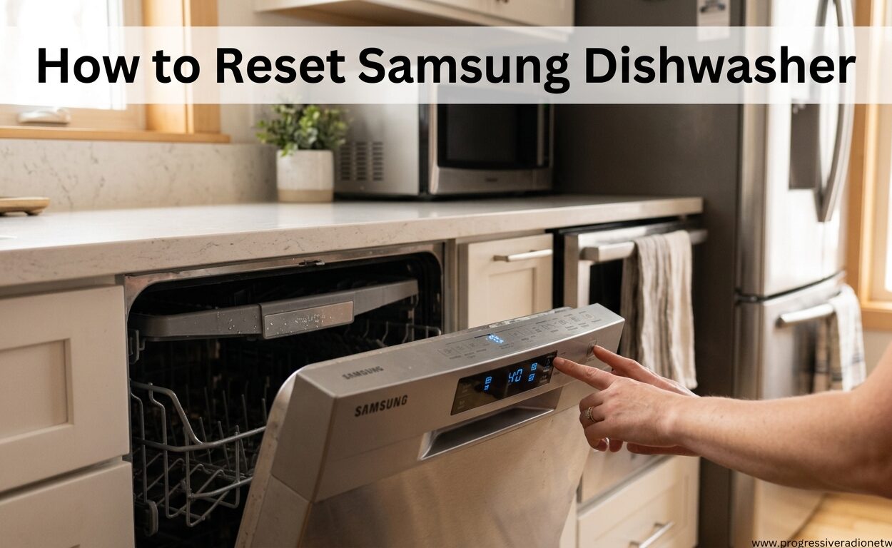 How to Reset Samsung Dishwasher