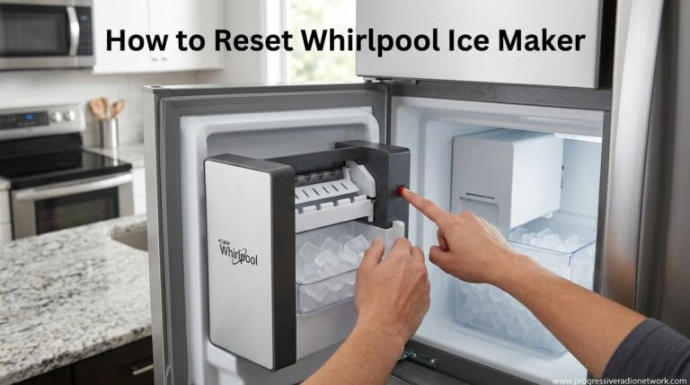 How to Reset Whirlpool Ice Maker