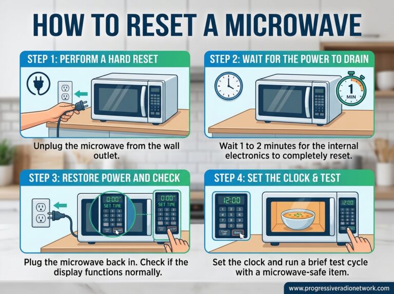 How to Reset a Microwave