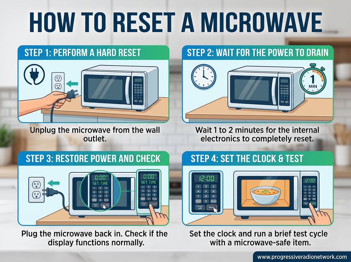 How to Reset a Microwave