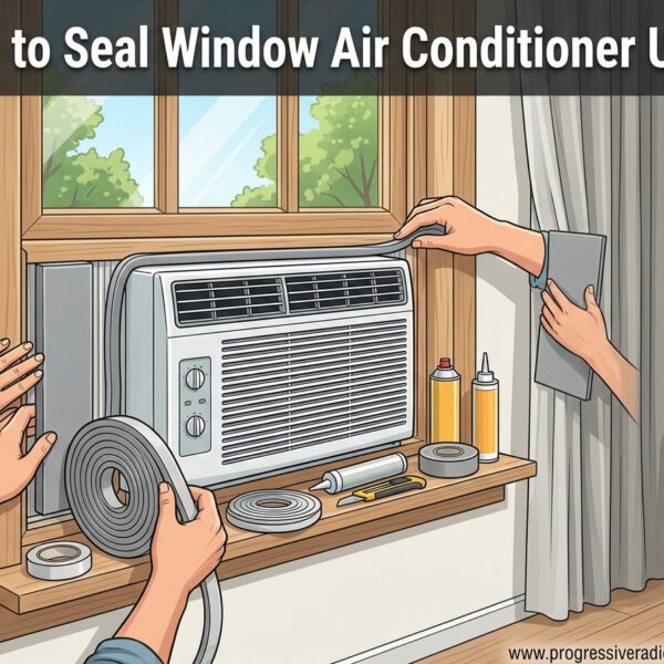 How to Seal Window Air Conditioner Units