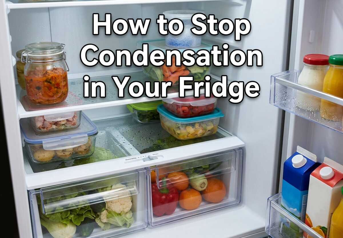 How to Stop Condensation in Your Fridge