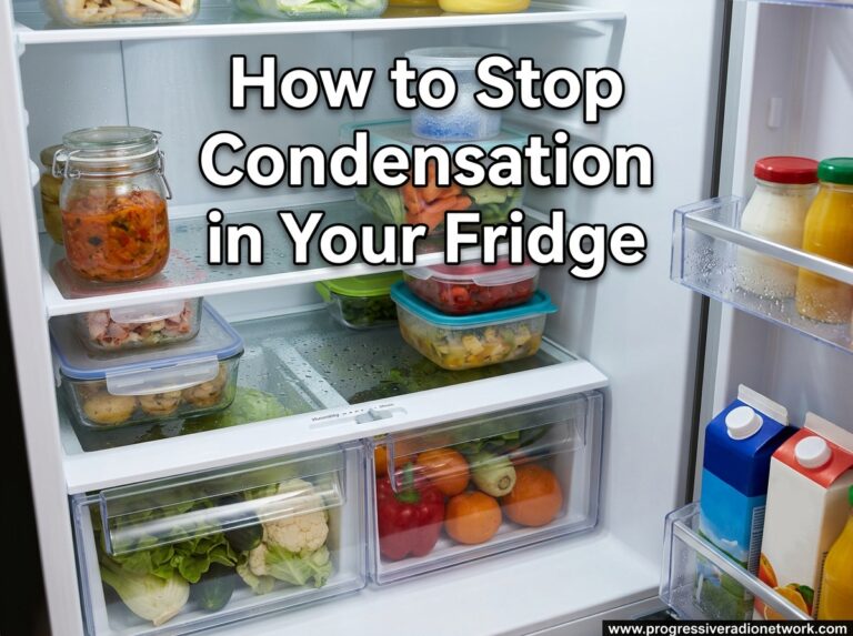 How to Stop Condensation in Your Fridge