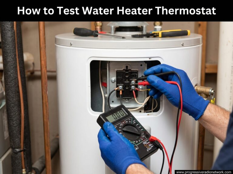 How to Test Water Heater Thermostat