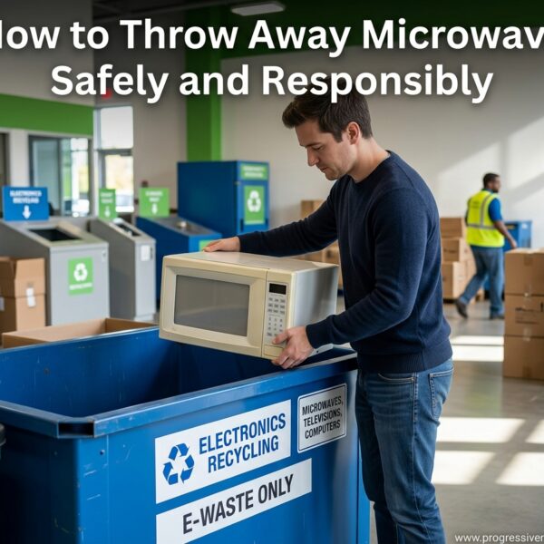 How to Throw Away Microwave Safely and Responsibly