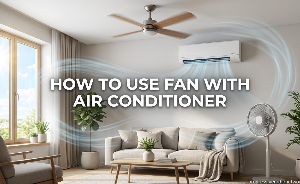 How to Use Fan With Air Conditioner