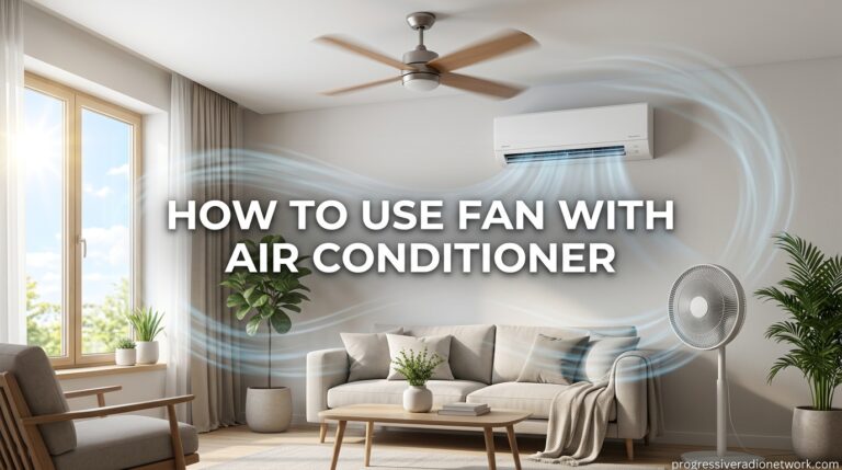 How to Use Fan With Air Conditioner