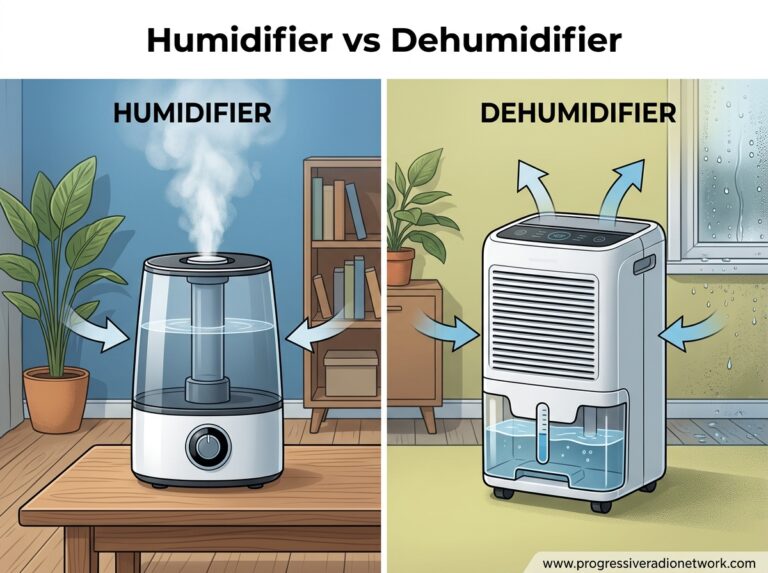 Humidifier vs Dehumidifier