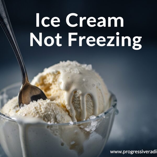 Ice Cream Not Freezing