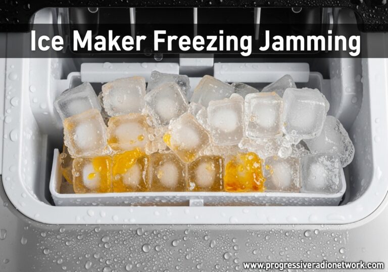 Ice Maker Freezing Jamming