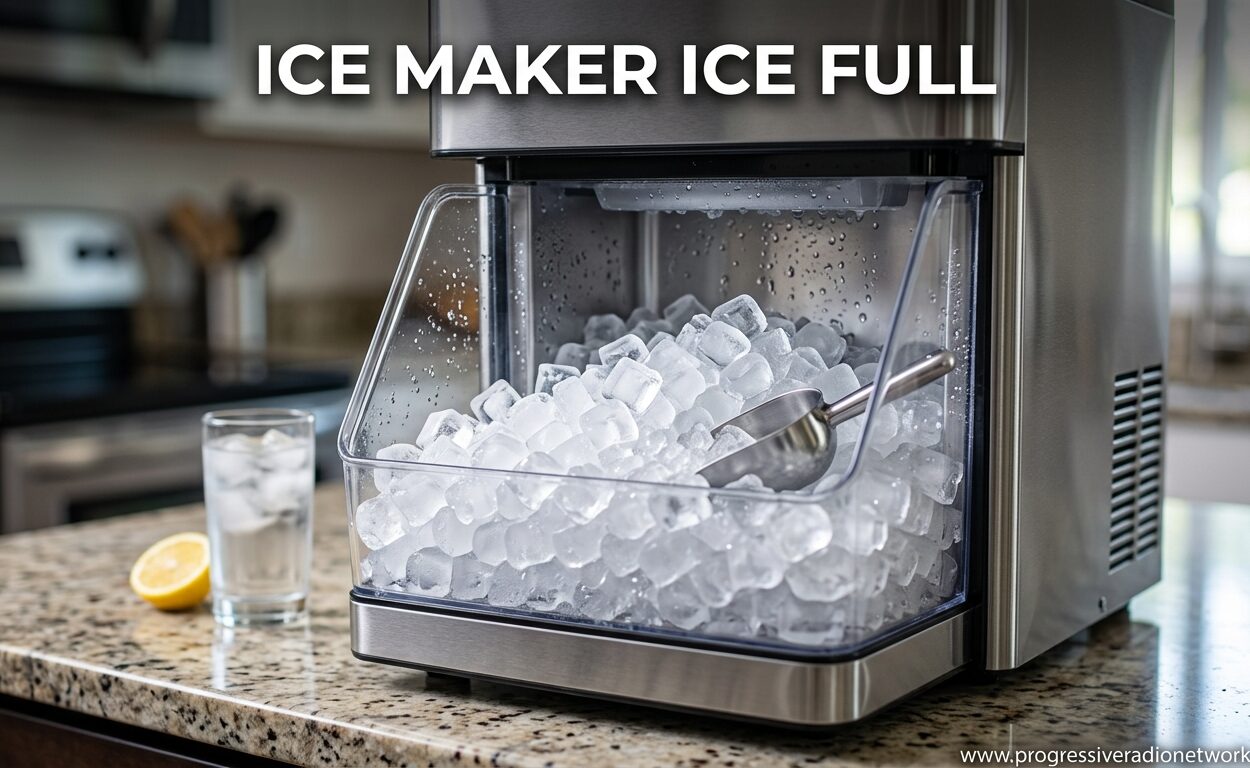 Ice Maker Ice Full