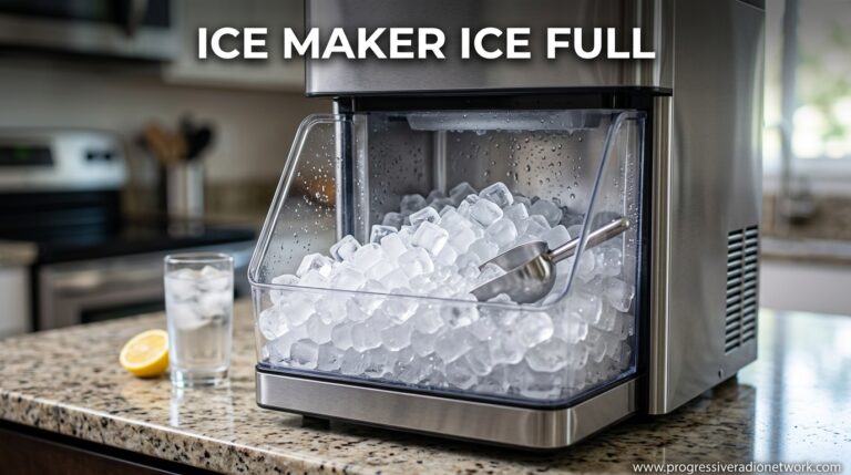 Ice Maker Ice Full