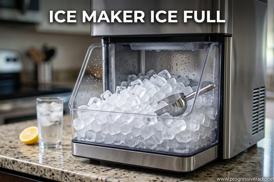 Ice Maker Ice Full