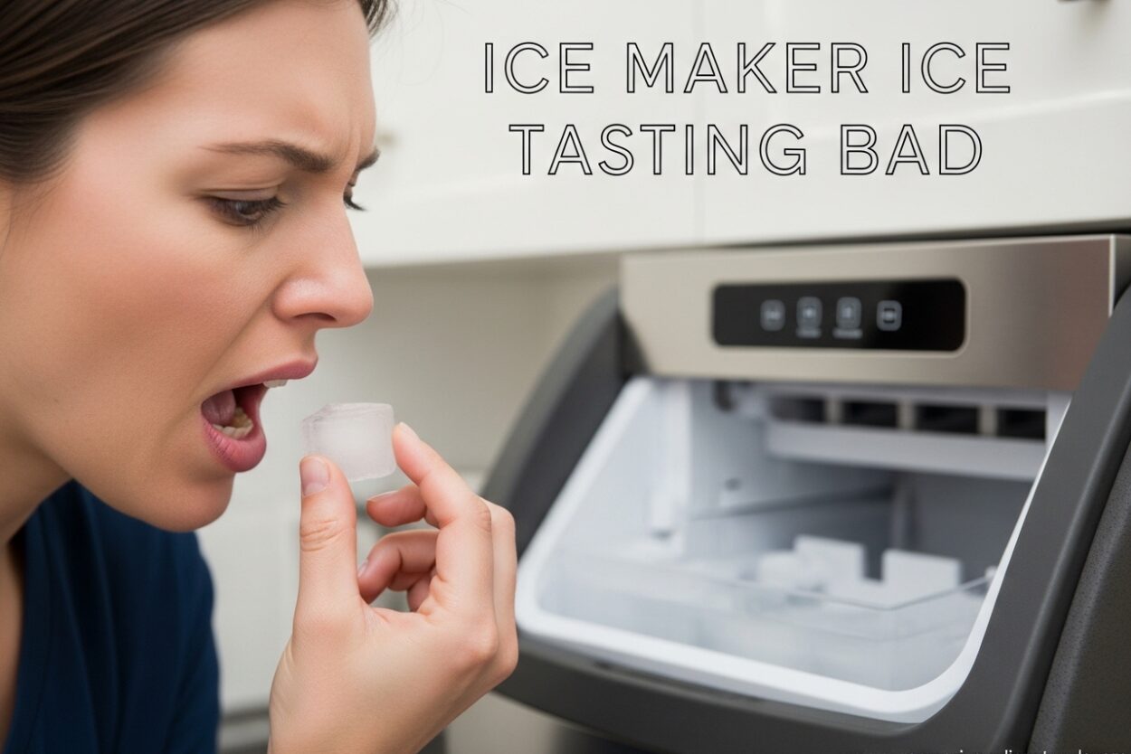 Ice Maker Ice Tasting Bad
