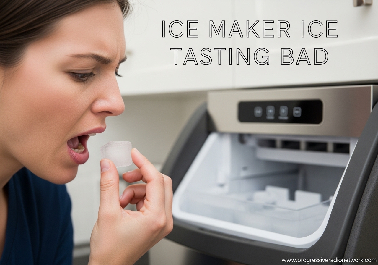 Ice Maker Ice Tasting Bad