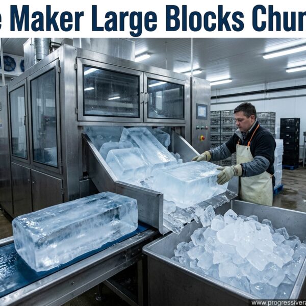 Ice Maker Large Blocks Chunks