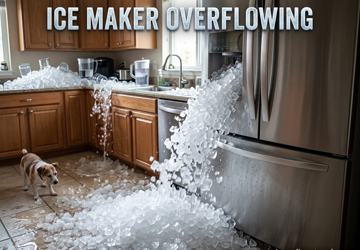Ice Maker Overflowing