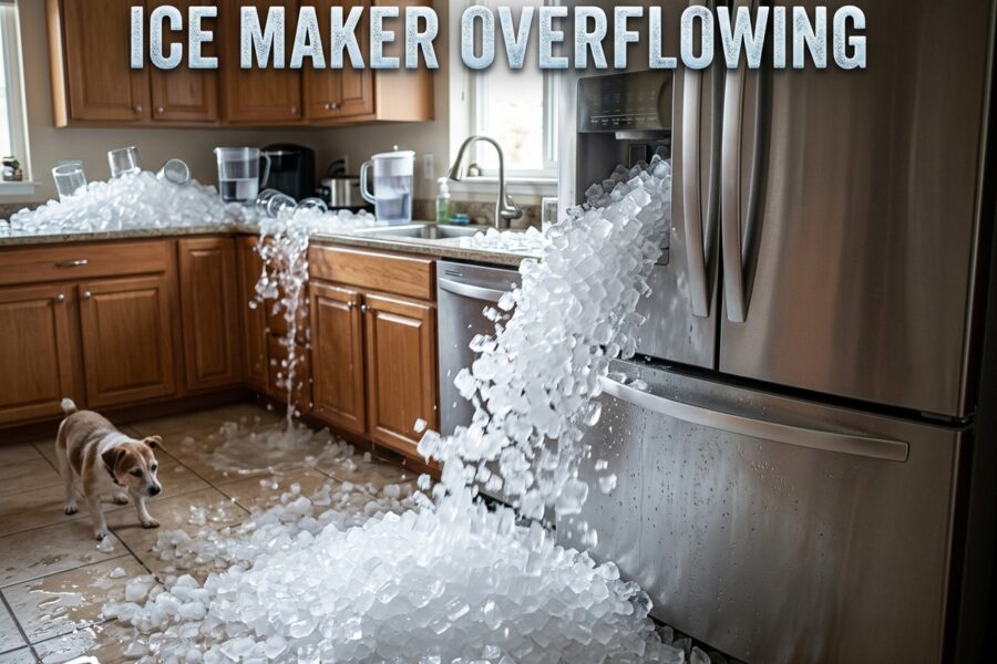 Ice Maker Overflowing