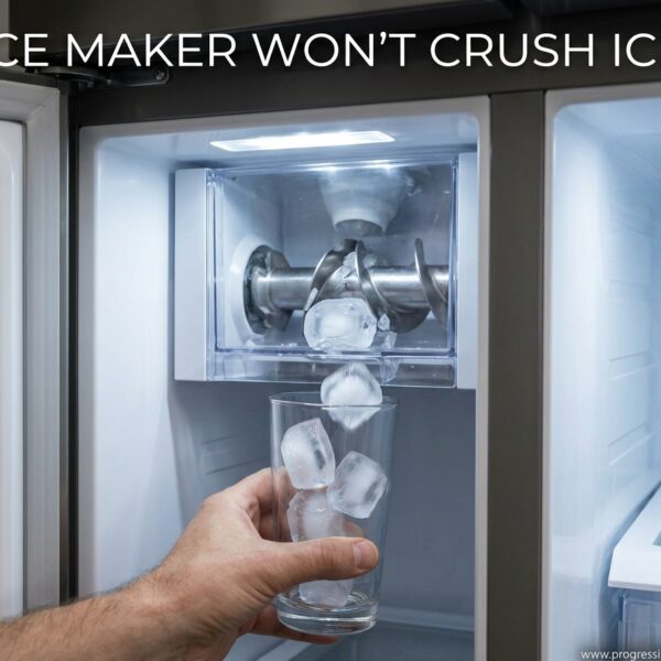 Ice Maker Won't Crush Ice