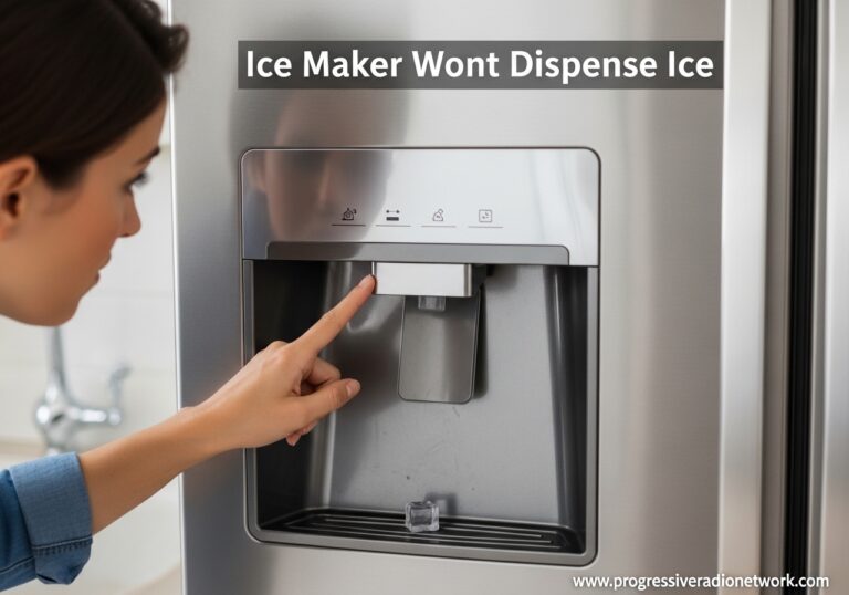Ice Maker Wont Dispense Ice
