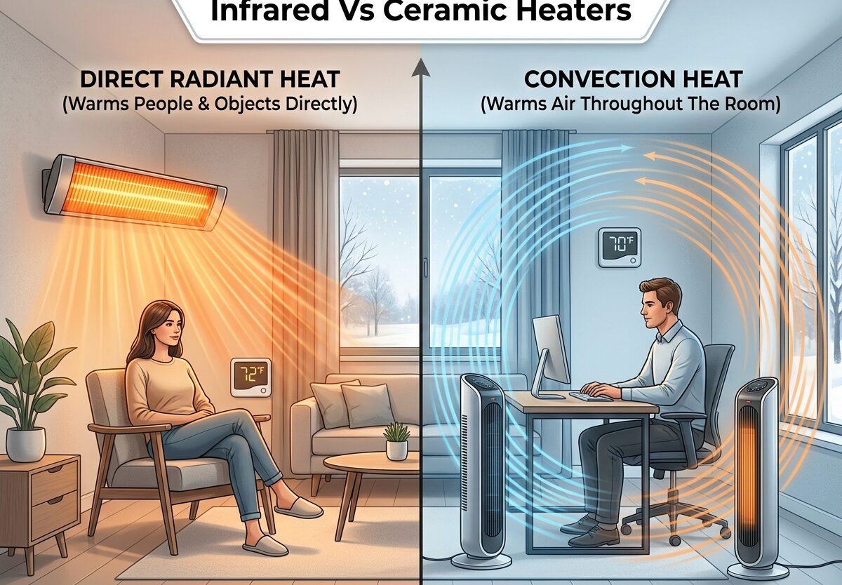 Infrared Vs Ceramic Heaters