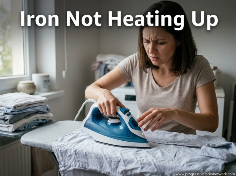 Iron Not Heating Up