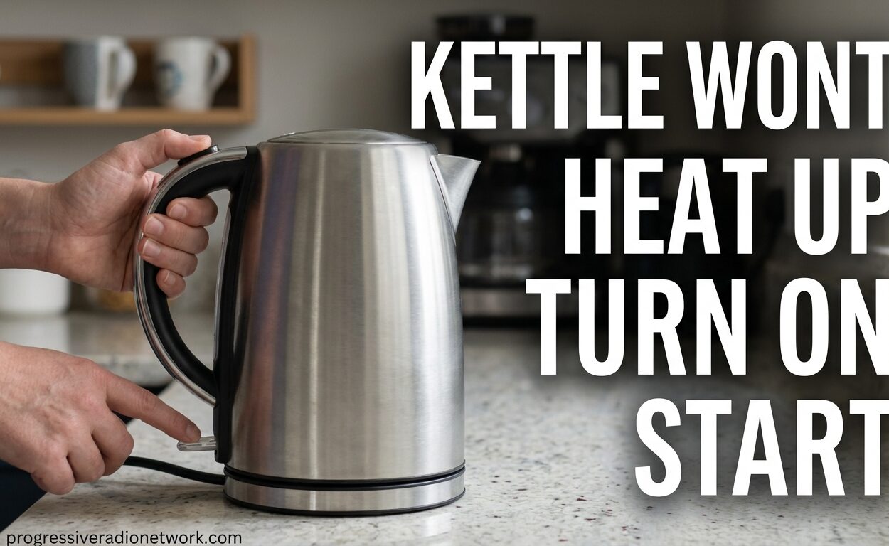 Kettle Wont Heat Up Turn on start