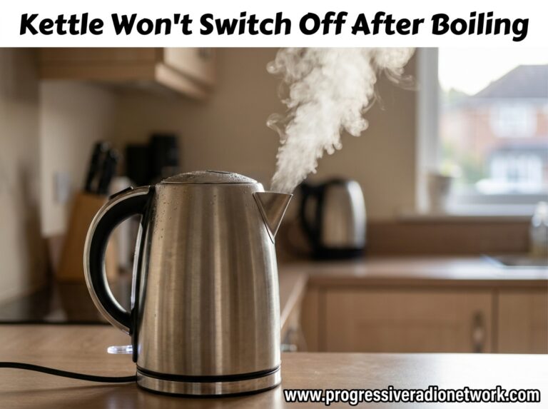 Kettle Won't Switch Off After Boiling
