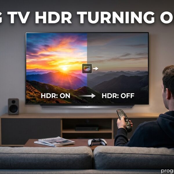 LG TV HDR Turning Off