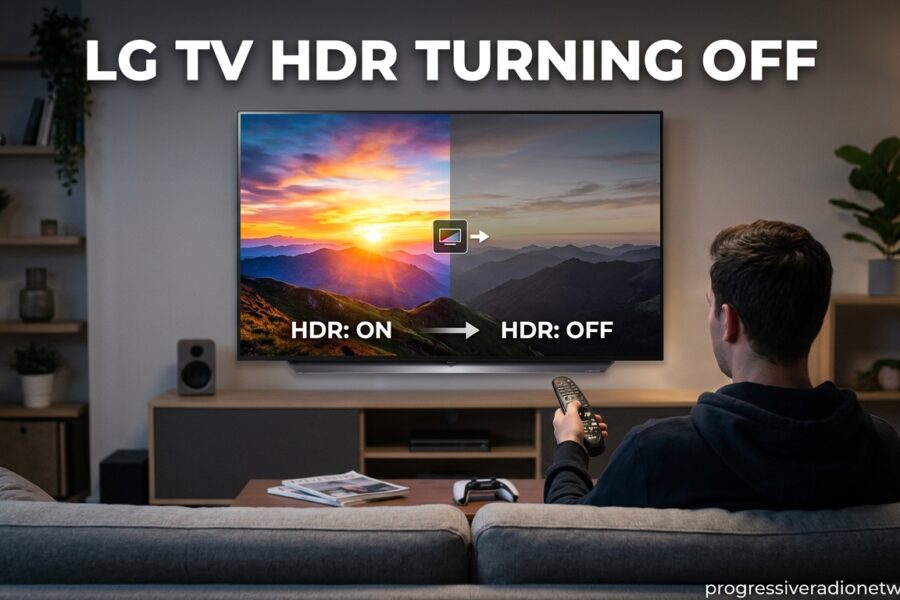 LG TV HDR Turning Off