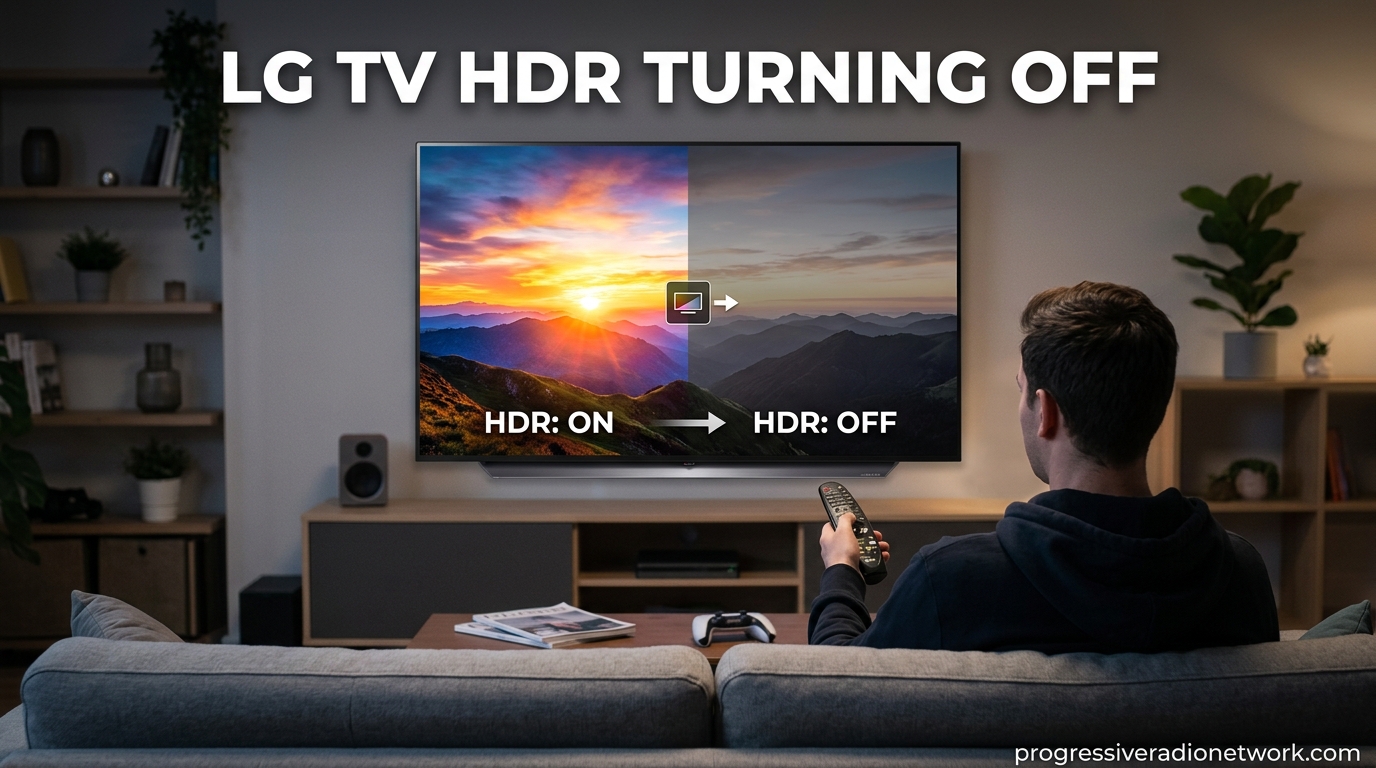 LG TV HDR Turning Off