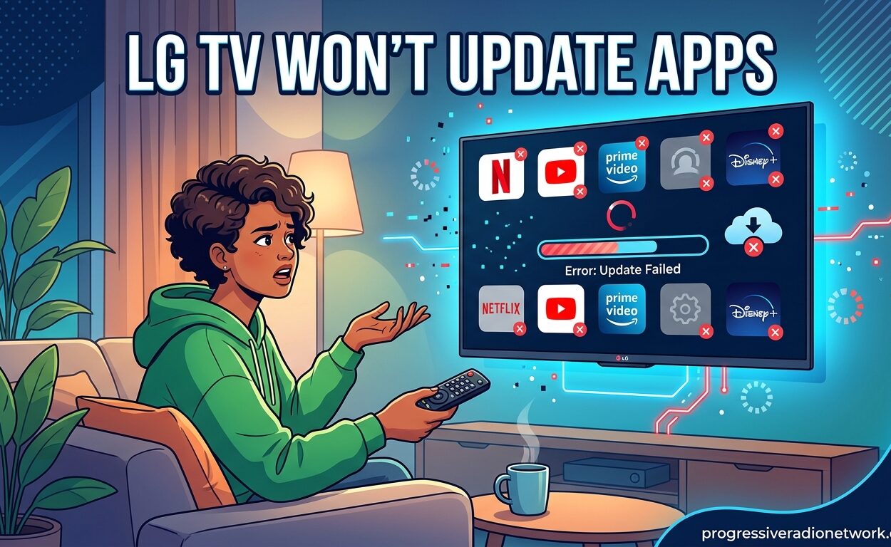 LG TV Won't Update Apps