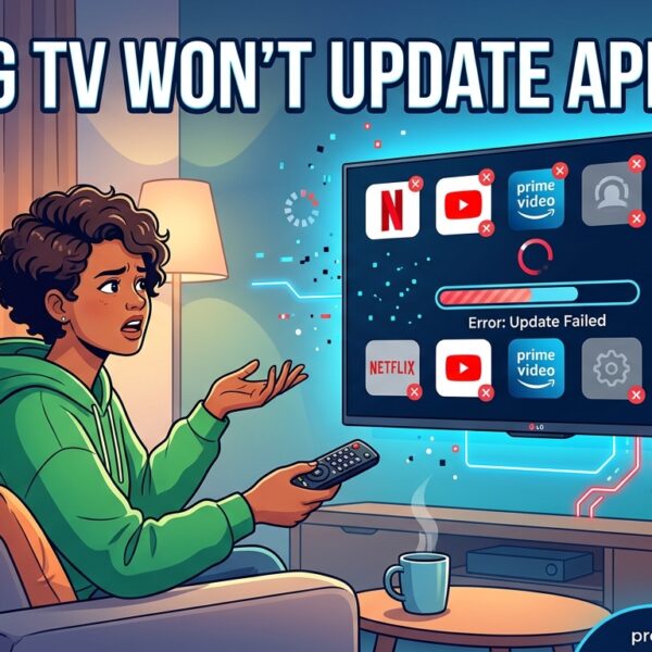 LG TV Won't Update Apps