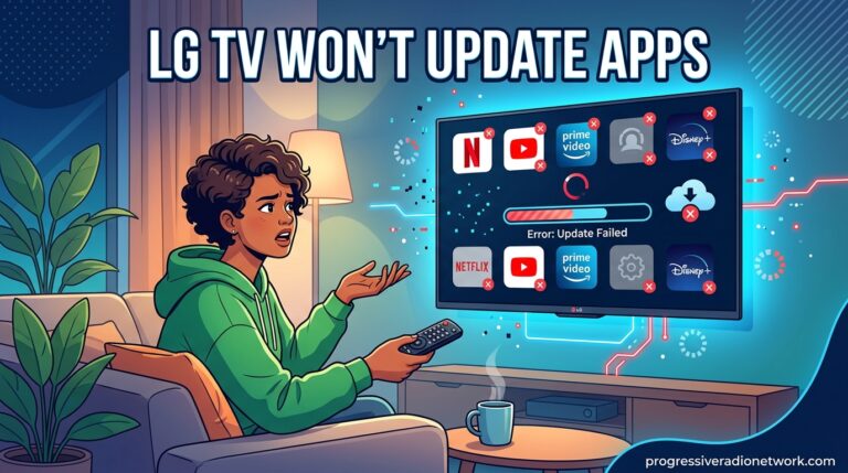 LG TV Won't Update Apps