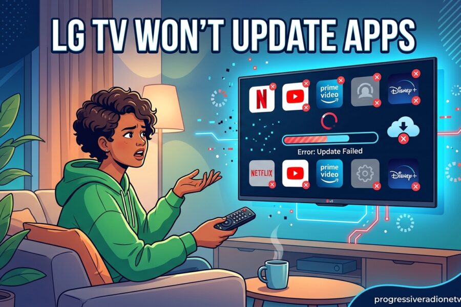 LG TV Won't Update Apps