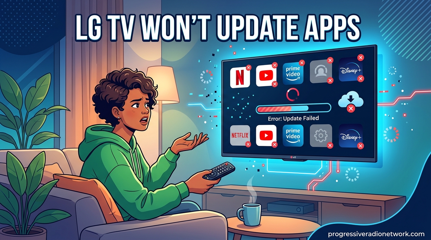 LG TV Won't Update Apps