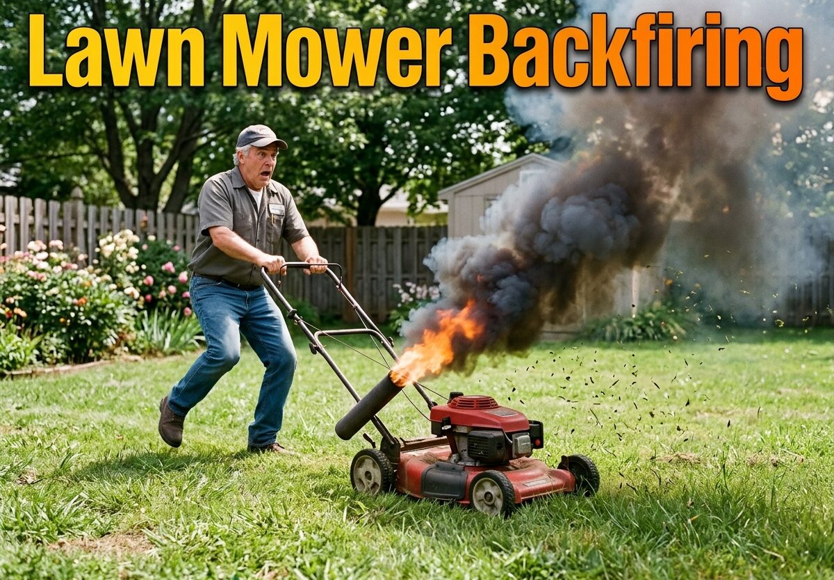 Lawn Mower Backfiring