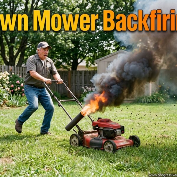 Lawn Mower Backfiring