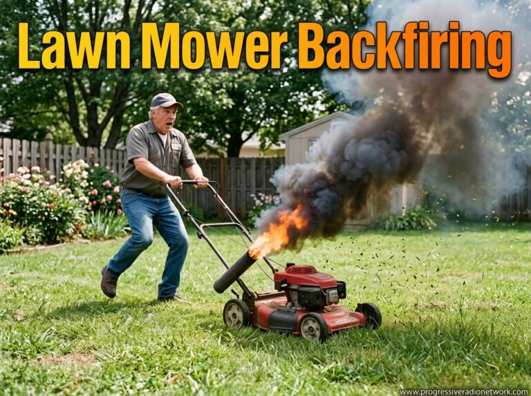 Lawn Mower Backfiring